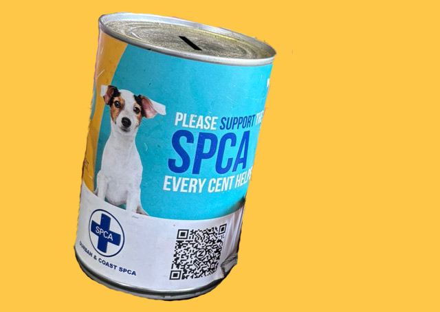 Collection tin